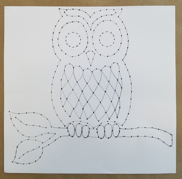 String Art Owl