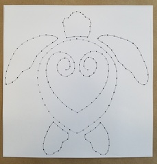 String Art Sea Turtle